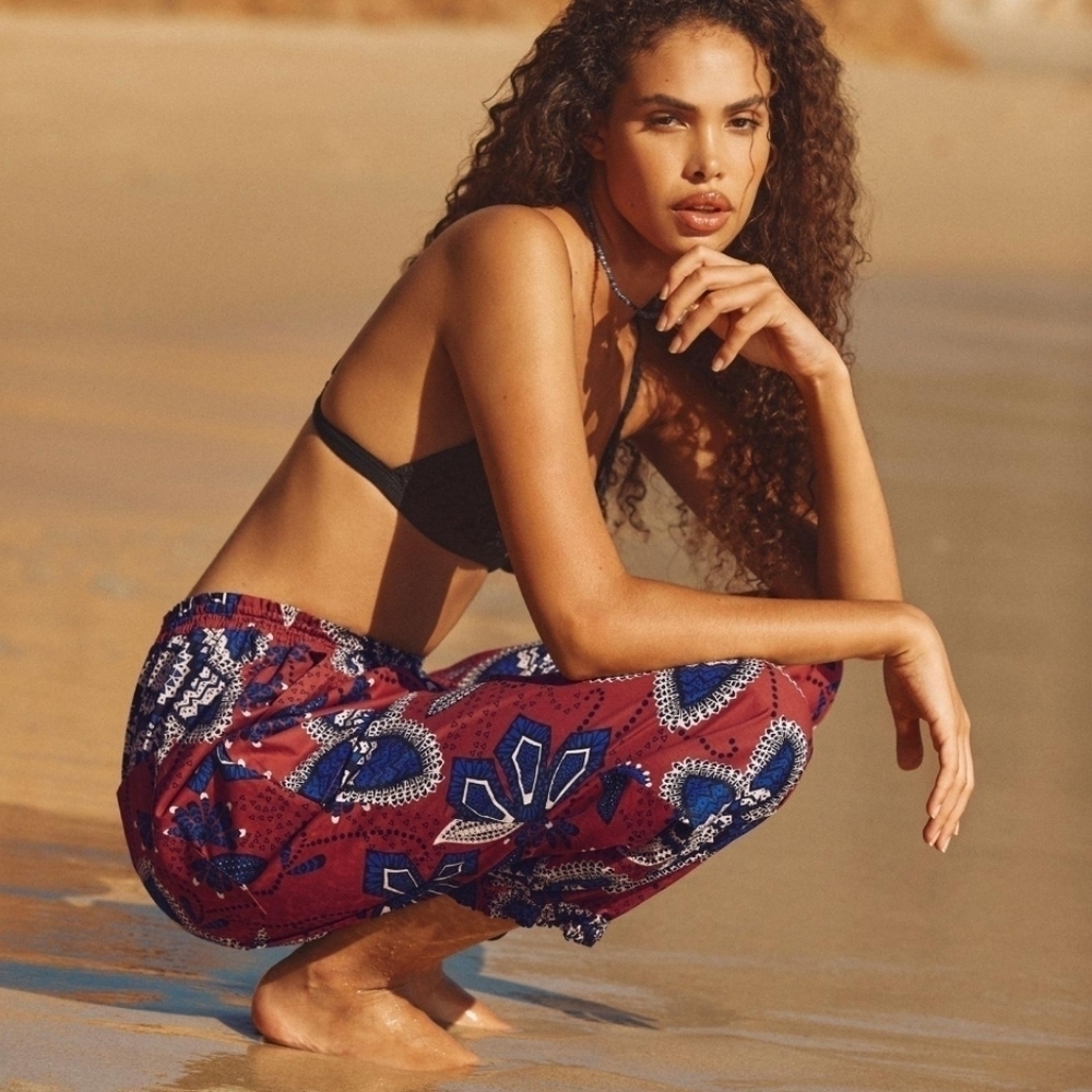 Anthropologie Sundry Floral Balloon Pants 3